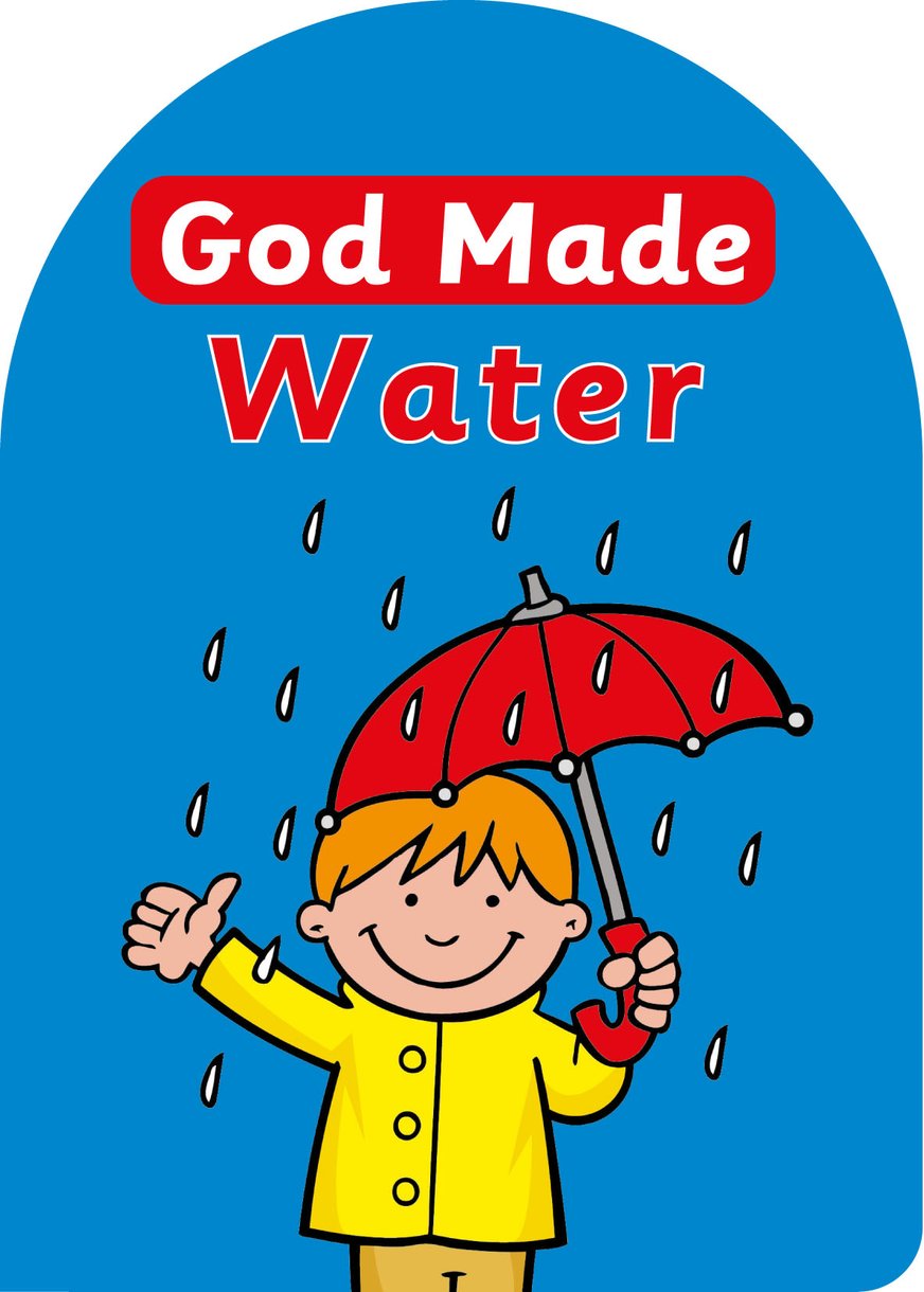 GOD MADE WATER BOARD BOOK