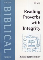 B22 READING PROVERBS WITH INTEGRITY