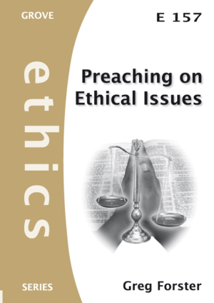 E157 PREACHING ON ETHICAL ISSUES