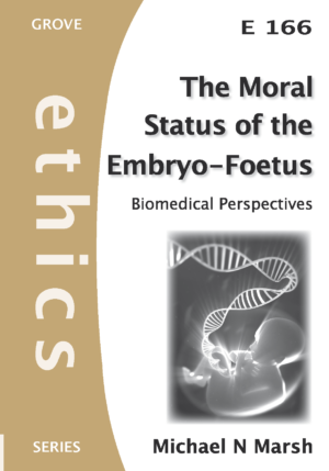 E166 THE MORAL STATUS OF THE EMBRYO-FOETUS