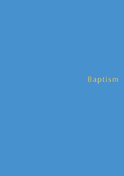 BAPTISM REGISTER