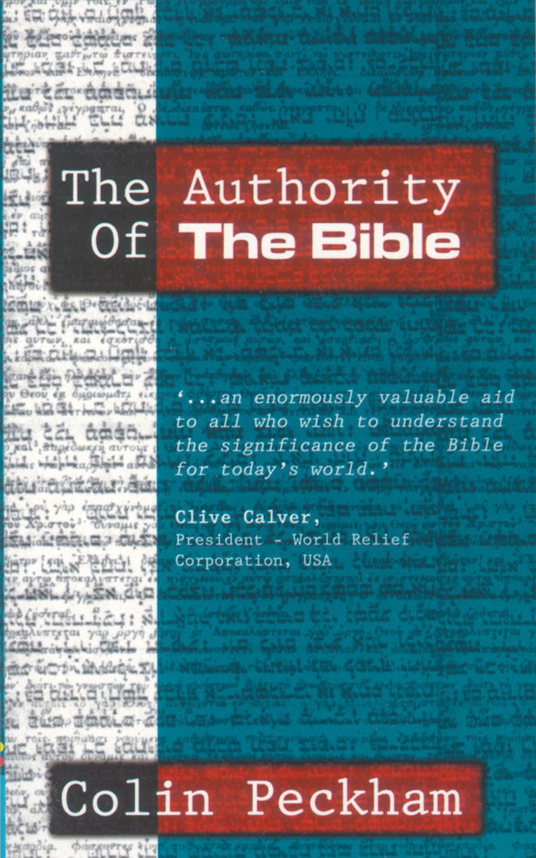 THE AUTHORITY OF THE BIBLE