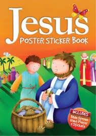 JESUS POSTER STICKER BOOK JESUS POSTER STICKER BOOK