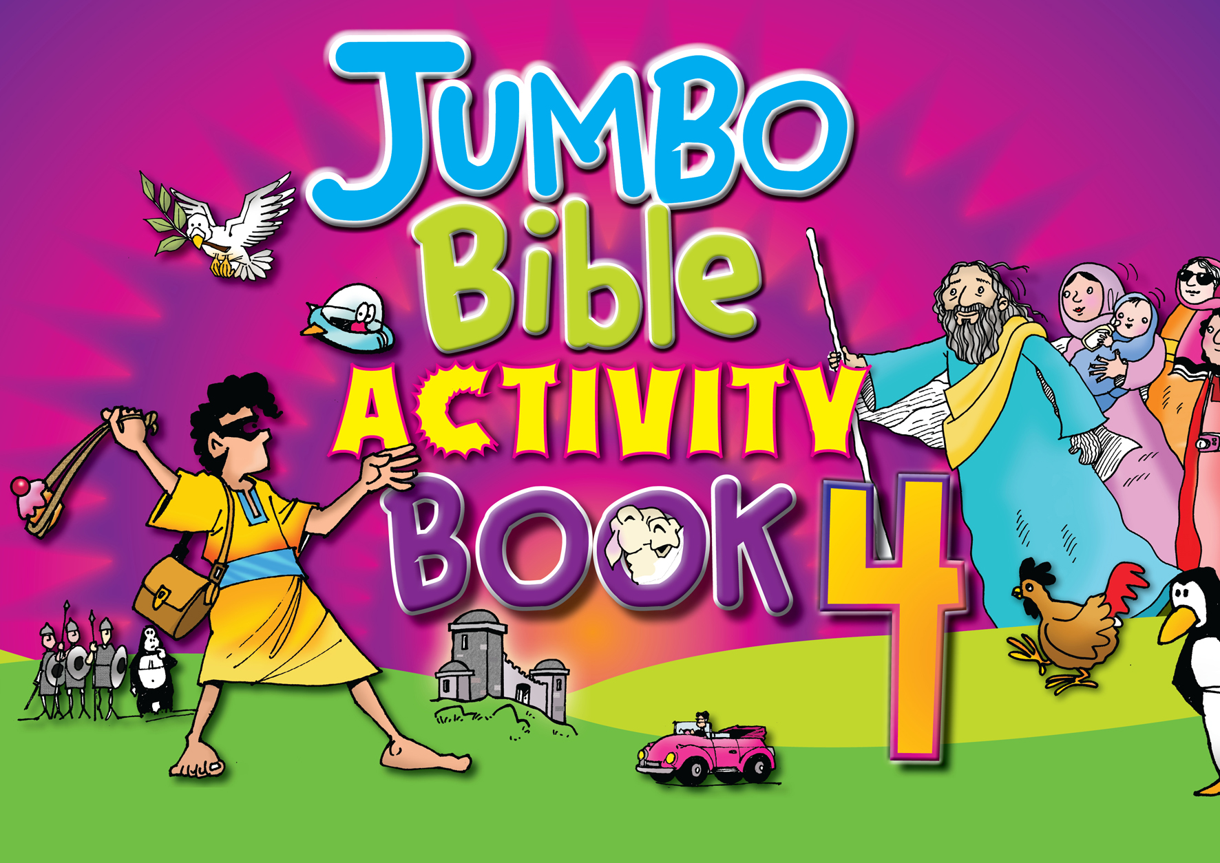 JUMBO BIBLE ACTIVITY BOOK 4