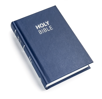 KJV HAMPTON TEXT BIBLE BLUE