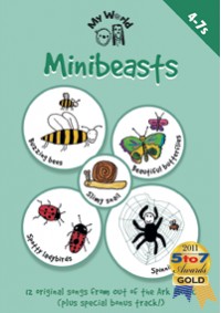 MINIBEASTS BOOK + CD