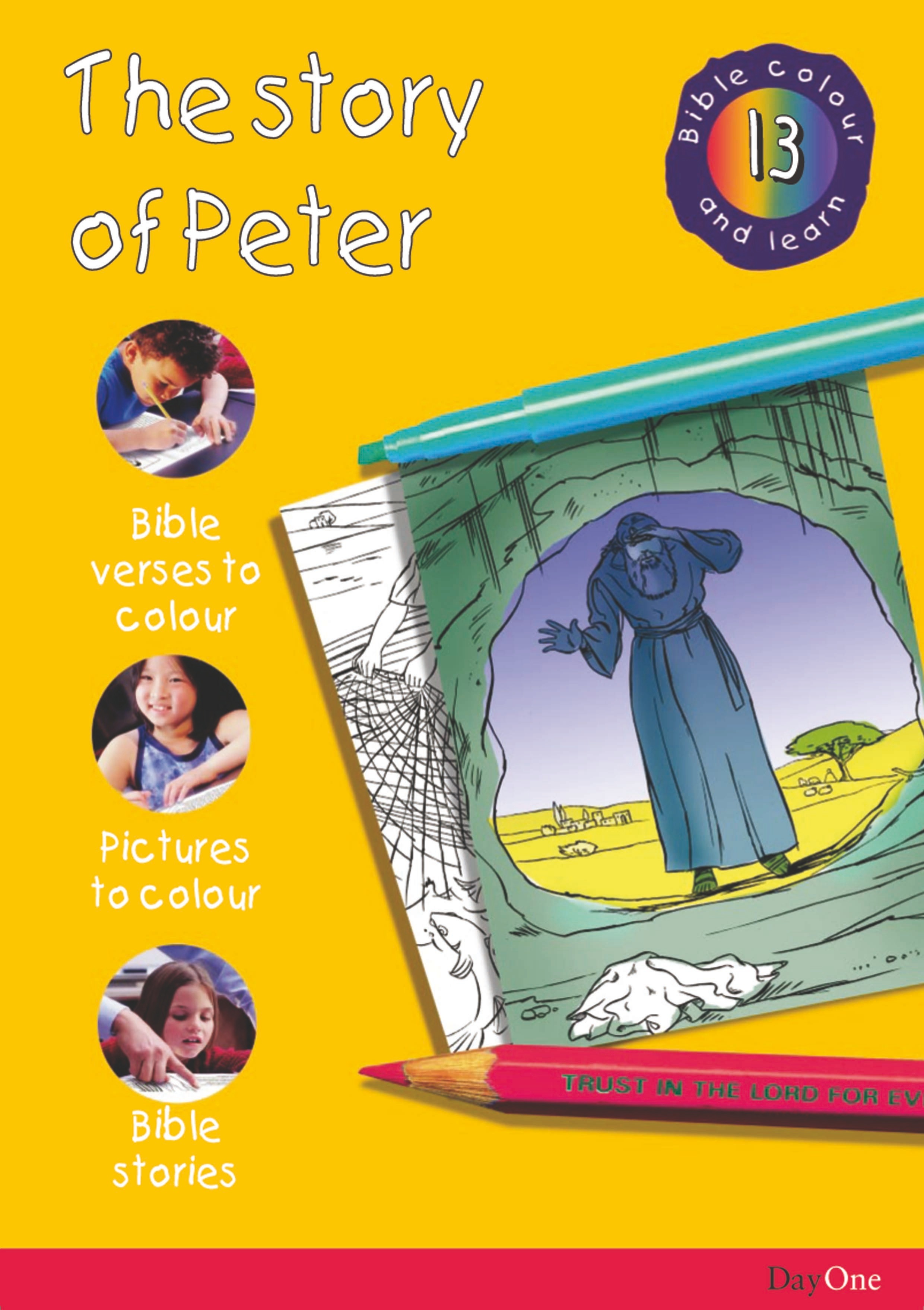 PETER BIBLE COLOUR AND LEARN