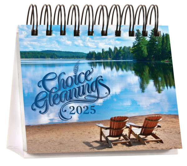 CHOICE GLEANINGS DESK CALENDAR 2025