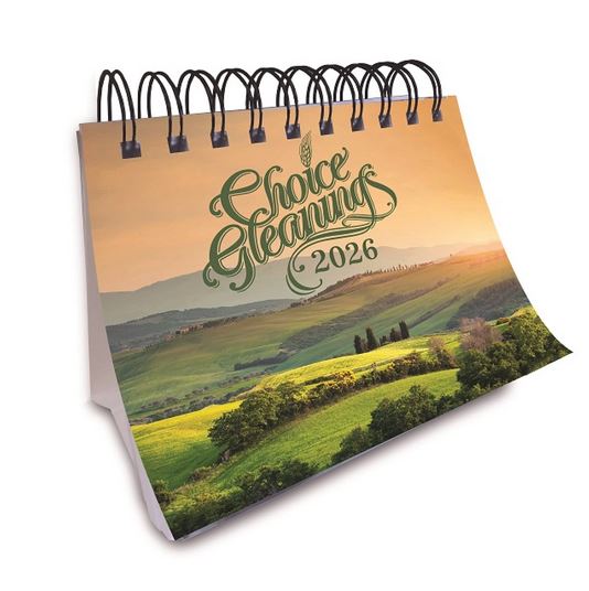 CHOICE GLEANINGS DESK CALENDAR 2026