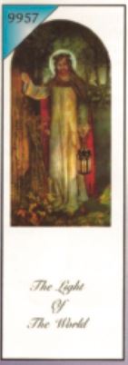 LIGHT OF THE WORLD BOOKMARK 