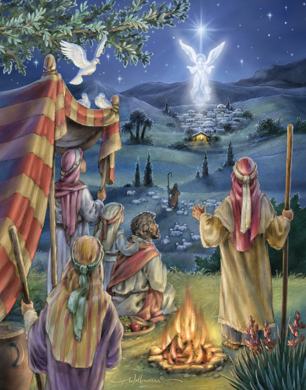 FOLLOWING THE STAR ADVENT CALENDAR CARD