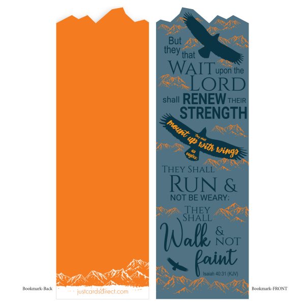 EAGLES CHRISTIAN BOOKMARK 
