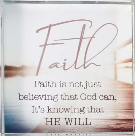 FAITH GLASS BLOCK 