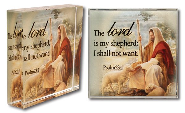 GOOD SHEPHERD GLASS BLOCK