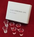 COMMUNION CLEAR GLASS CUP BOX OF 20