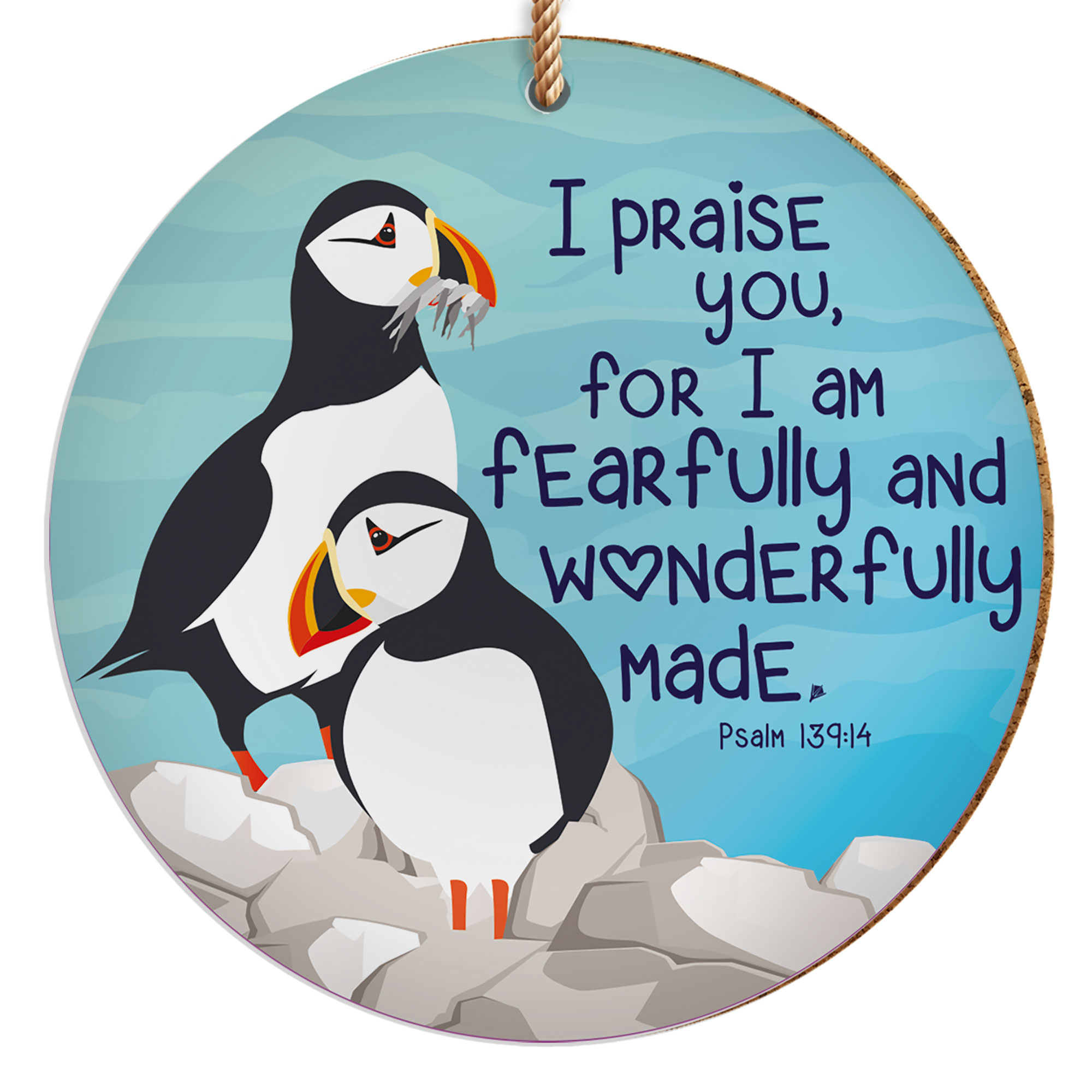 WONDERFULLY MADE CERAMIC HANGING DECORATION  