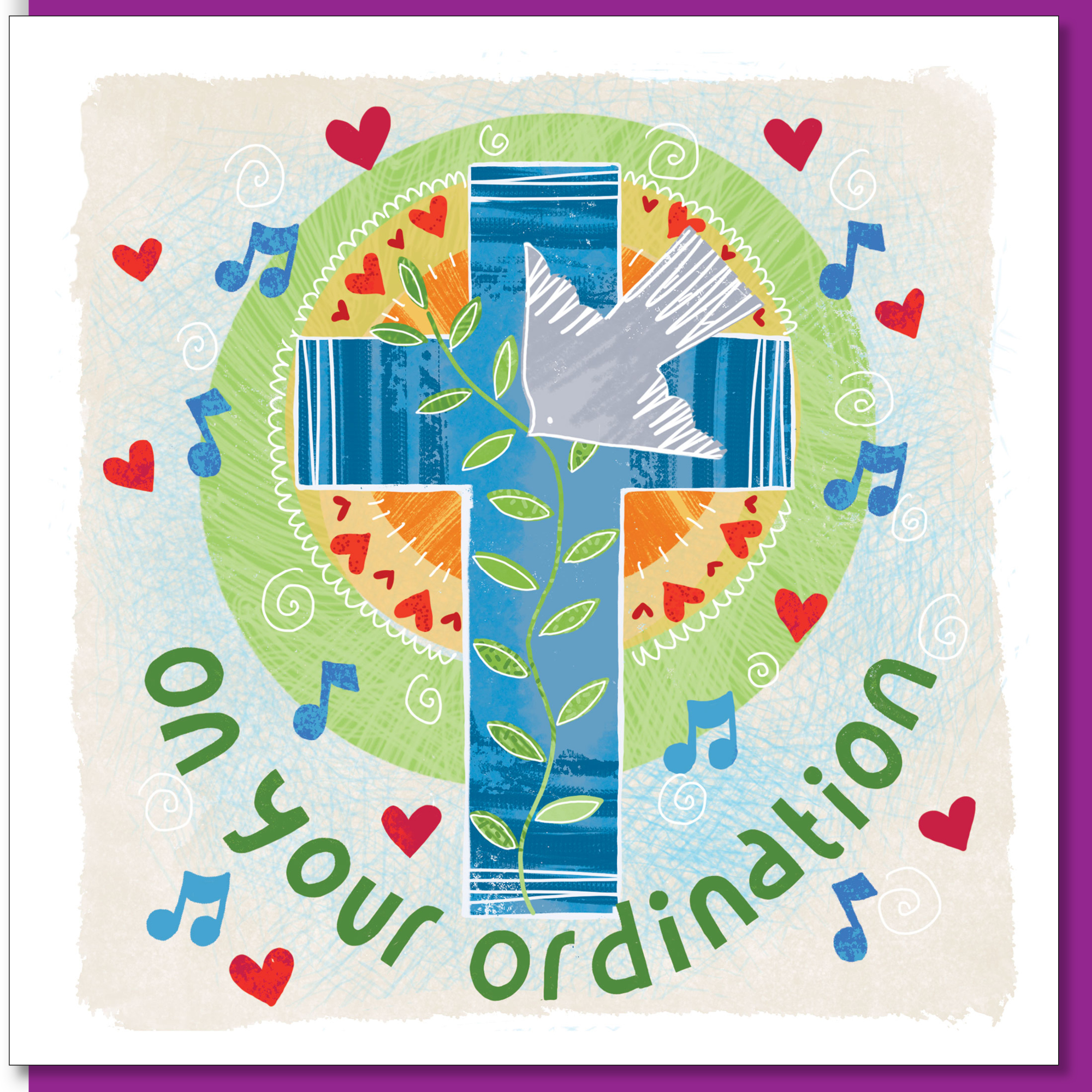 ORDINATION GREETINGS CARD