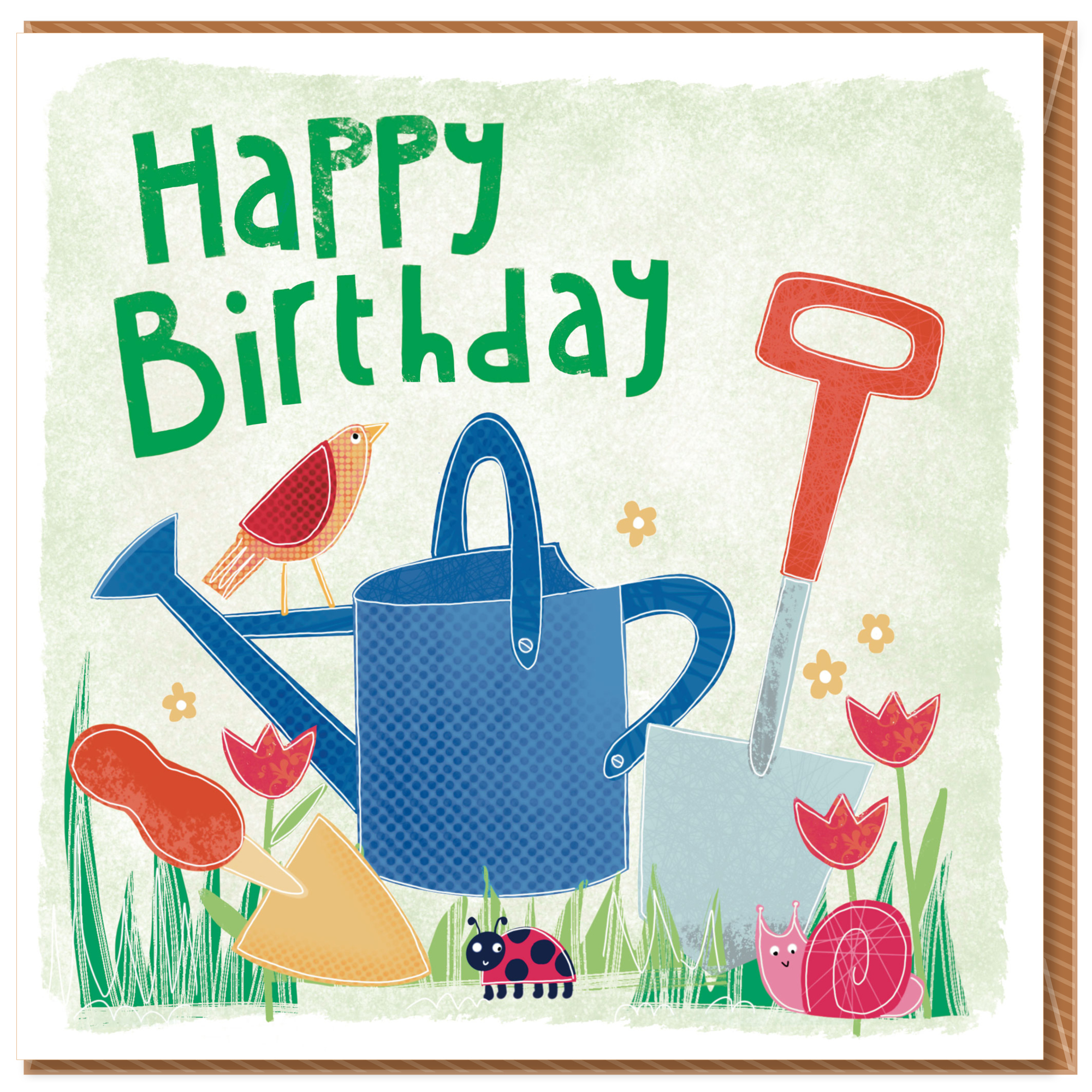 HAPPY BIRTHDAY GRETTINGS CARD