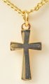 SMALL GOLD CROSS PENDANT