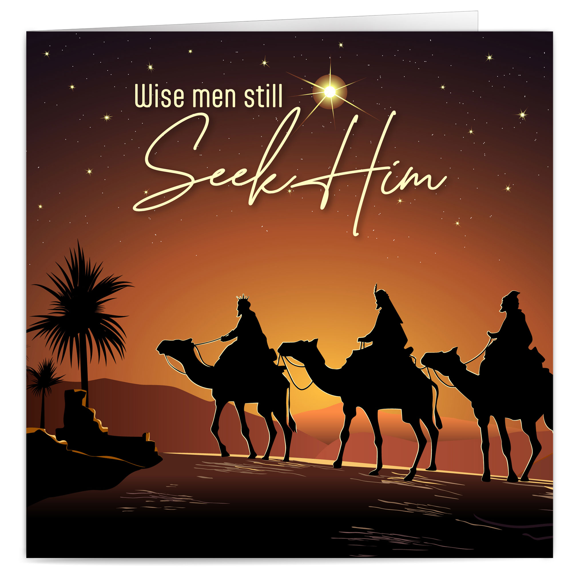 SEEK HIM CHRISTMAS CARD PACK OF 10