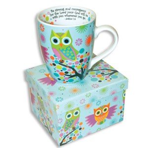 OWL COLLECTION JOSHUA 1:9 MUG