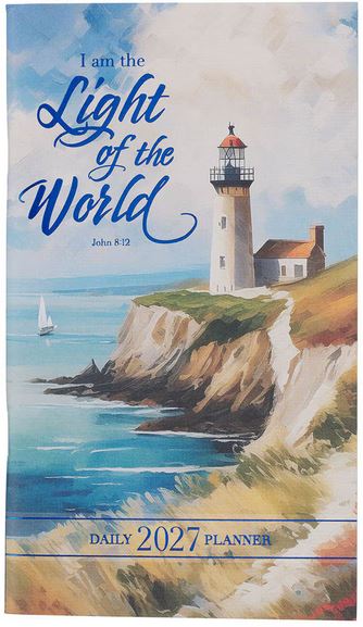 2027 LIGHT OF THE WORLD SMALL DAILY PLANNER  