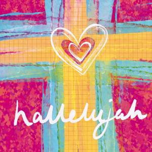 HALLELUJAH HEART EASTER CARD PACK OF 5