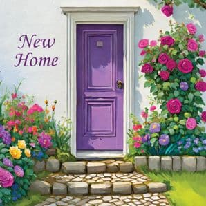 NEW HOME GREETING CARD