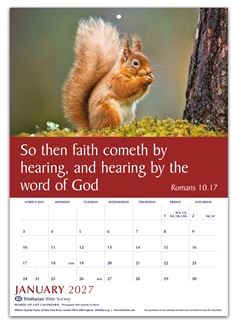 WORDS OF LIFE 2027 CALENDAR