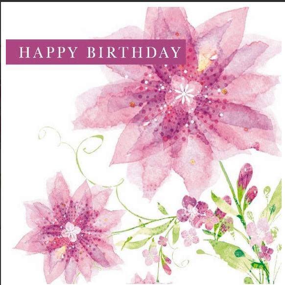 HAPPY BIRTHDAY GREETINGS CARD