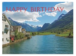 HAPPY BIRTHDAY GREETINGS CARD