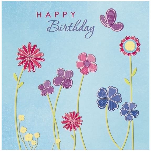 HAPPY BIRTHDAY GREETINGS CARD