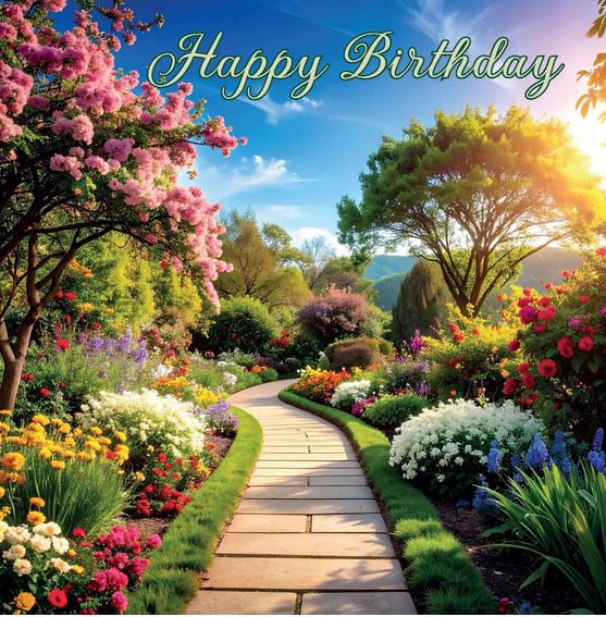 HAPPY BIRTHDAY - HIS GUIDANCE CARD