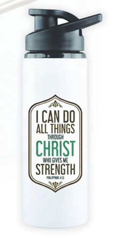 I CAN DO ALL THINGS SPORTS BOTTLE