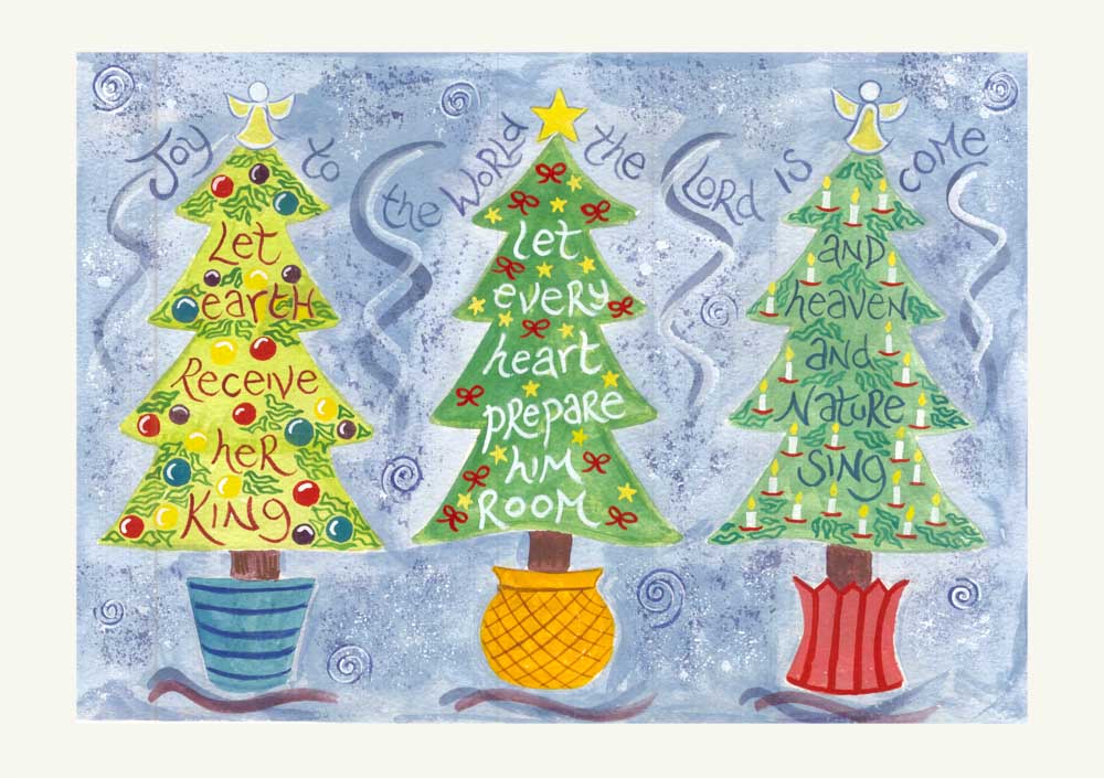 JOY TO THE WORLD CHRISTMAS CARD 