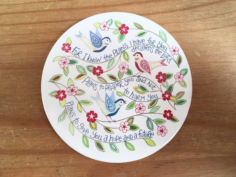 HANNAH DUNNETT COASTER FOR I KNOW THE PLANS BIRD