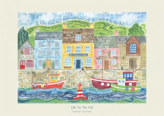 LIFE TO THE FULL HANNAH DUNNETT PRINT