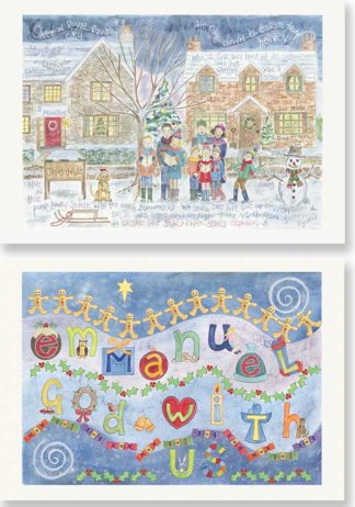 HANNAH DUNNETT ONCE IN ROYAL EMMANUEL CHRISTMAS CARDS
