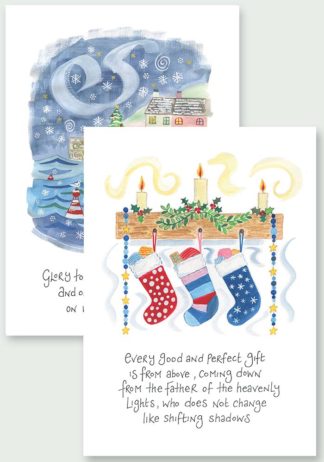 HANNAH DUNNETT PEACE ON EARTH FROM THE FATHER CHRISTMAS CARDS