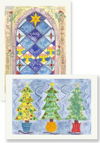 HANNAH DUNNETT SING CHOIRS JOY TO THE WORLD CHRISTMAS CARDS