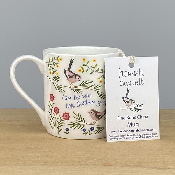 HANNAH DUNNETT MUG I AM WITH YOU ALWAYS