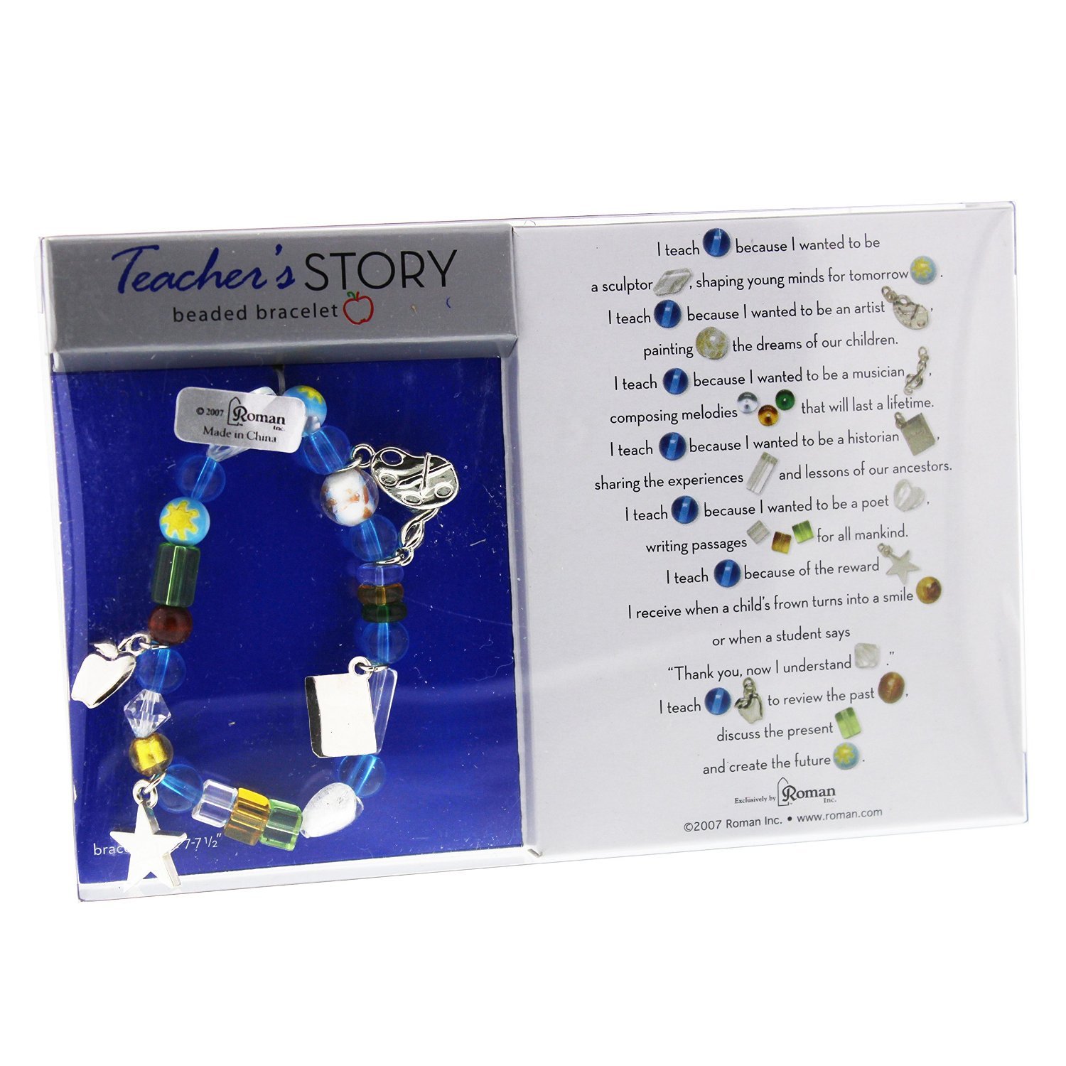 TEACHER'S PRAYER STORY BRACELET