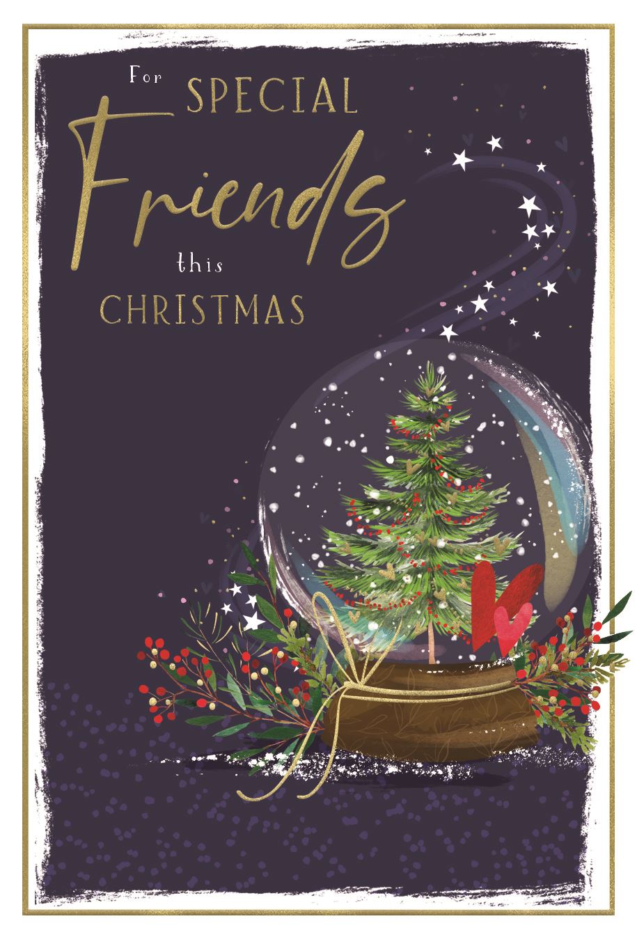FRIENDS CHRISTMAS CARD