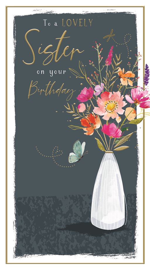 SISTER BIRTHDAY CARD