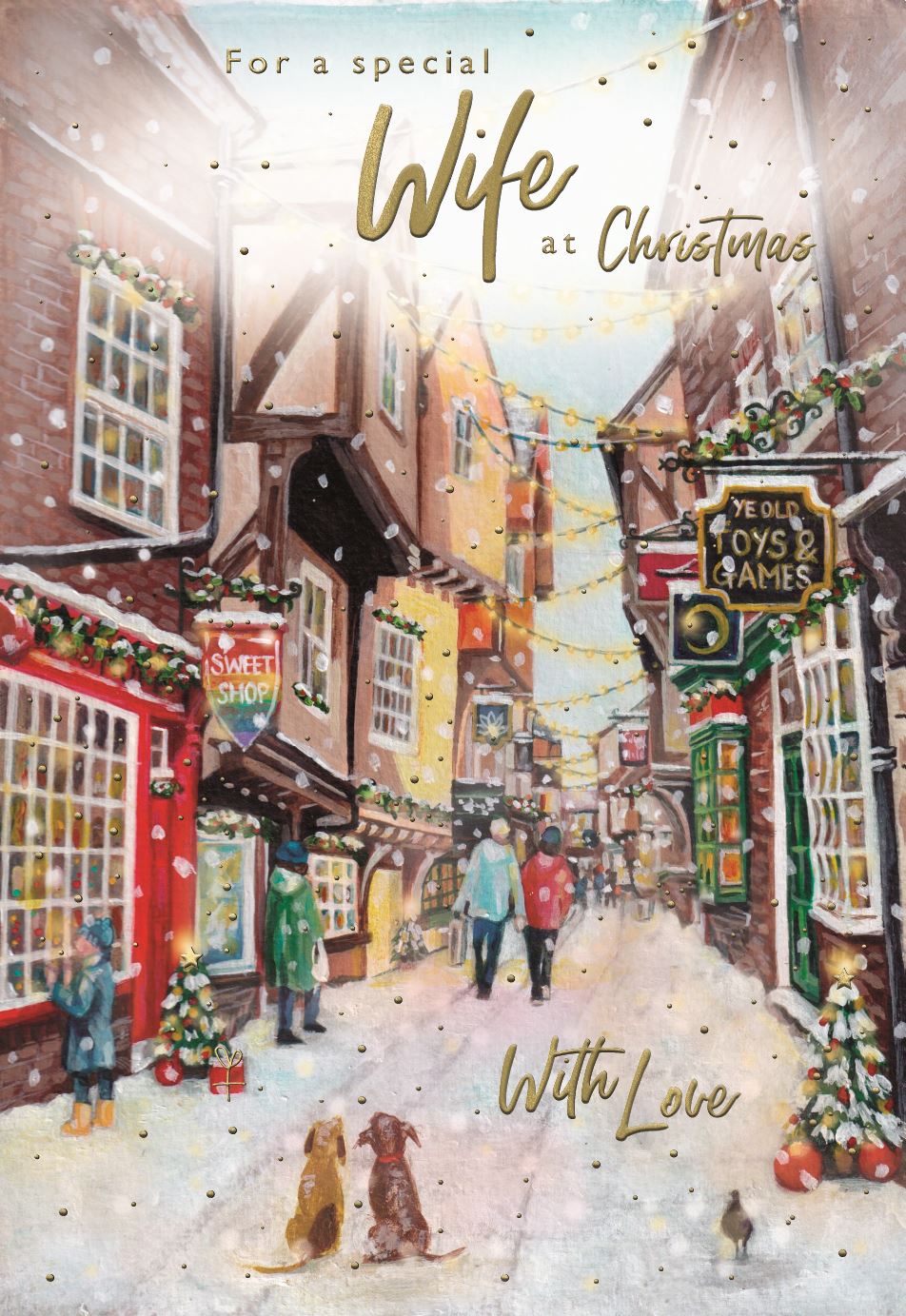 WIFE CHRISTMAS CARD