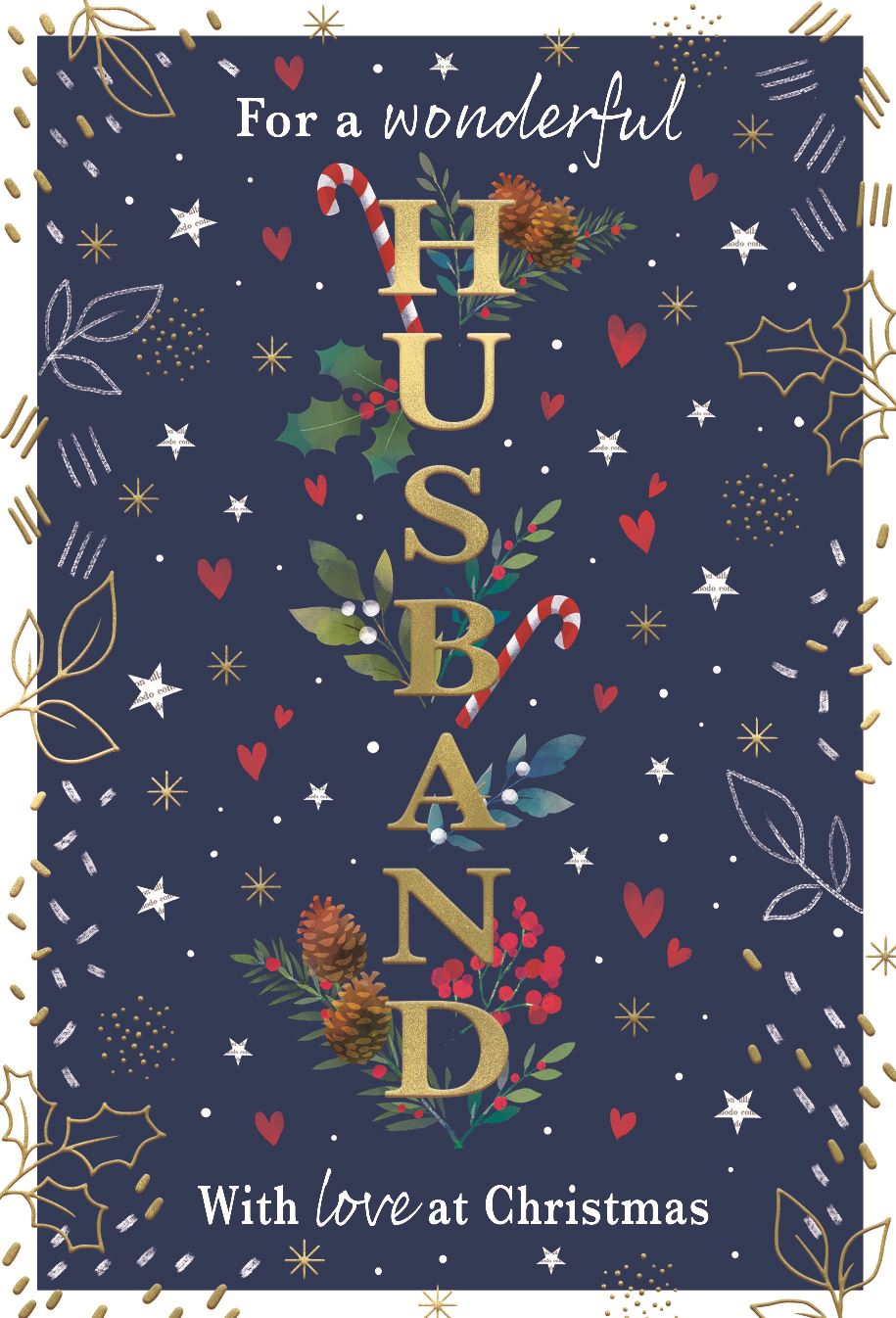 HUSBAND CHRISTMAS CARD