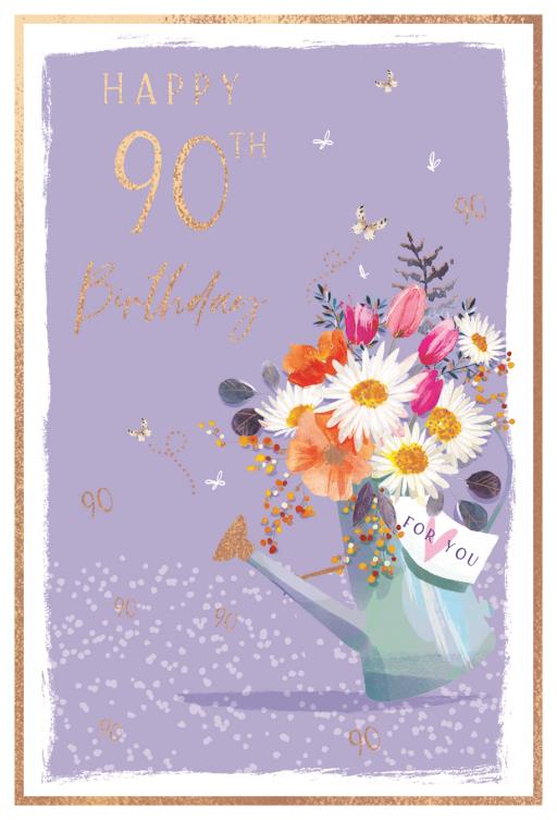 AGE 90 BIRTHDAY CARD