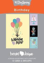 BIRTHDAY CARDS BOX OF 12