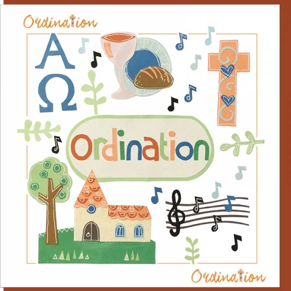 ORDINATION GREETINGS CARD