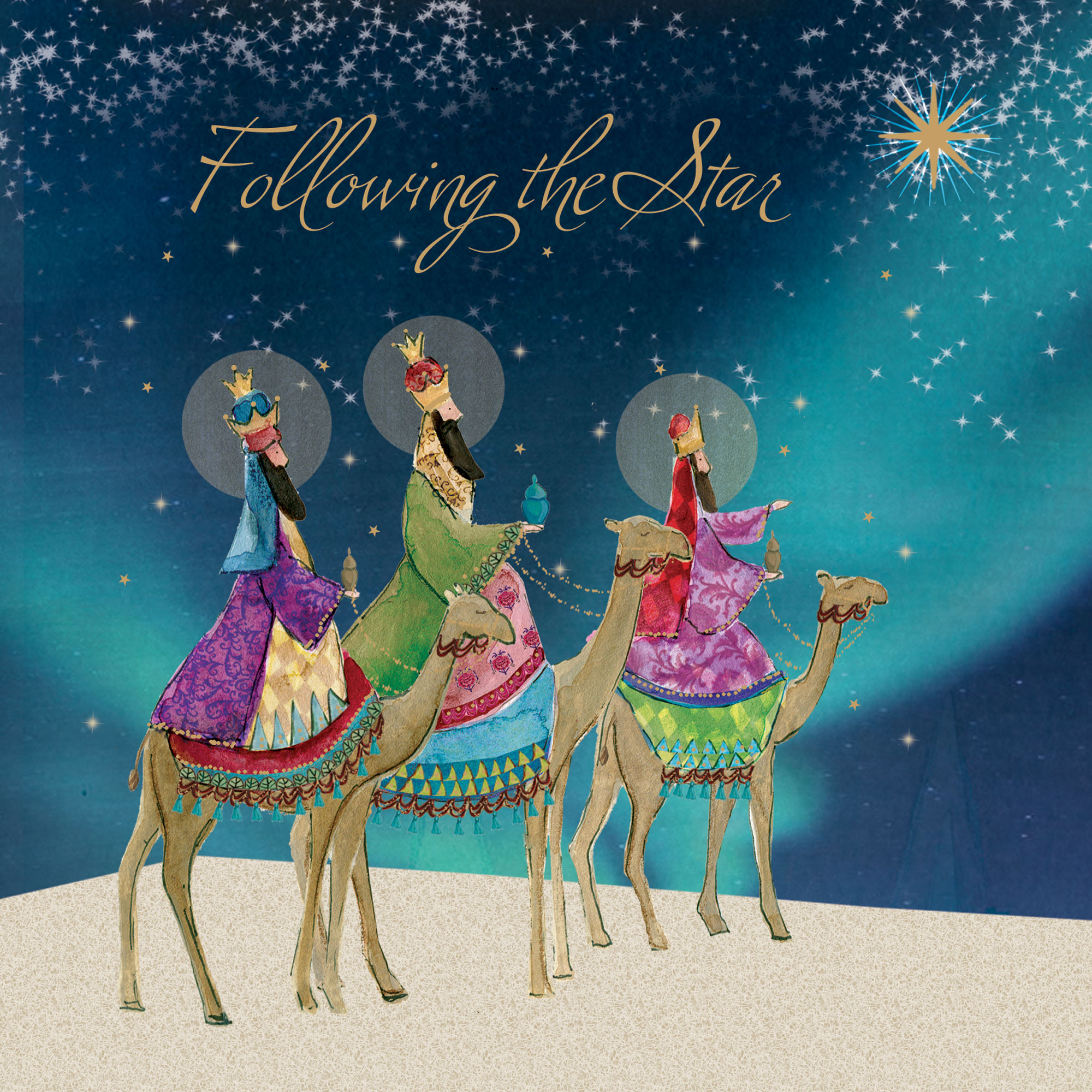 FOLLOW THE STAR CHRISTMAS CARDS